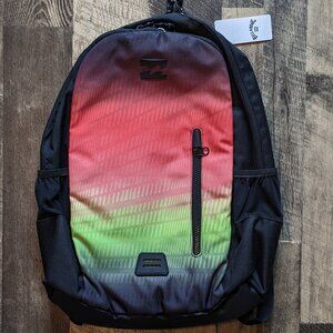 Billabong Command Lite Backpack Neon Red Green Black